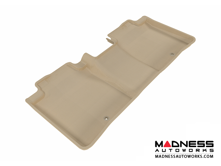 Lexus ES350 Floor Mat - Rear - Tan by 3D MAXpider